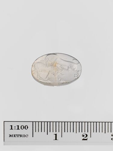 Chalcedony conoid seal