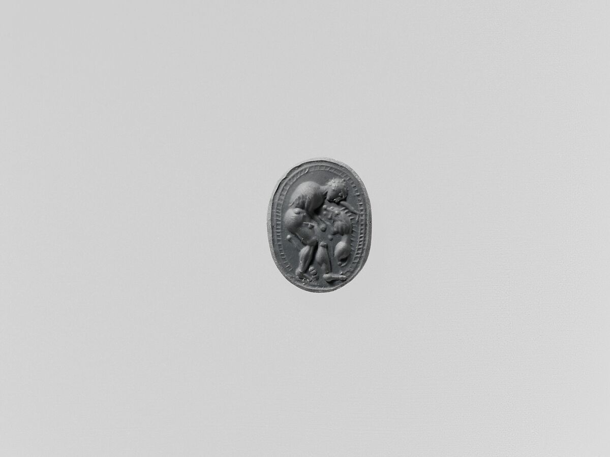 Carnelian scarab, Carnelian, Etruscan