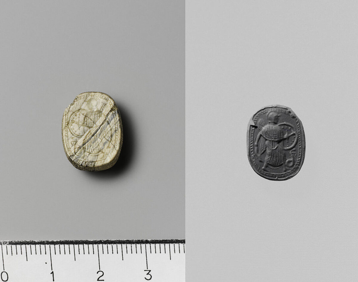 Agate scarab, Agate, Etruscan