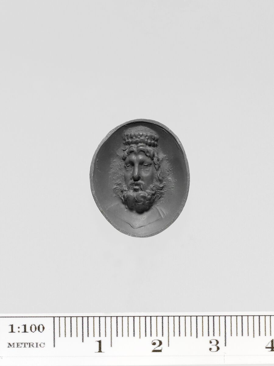 Rock crystal oval, Rock crystal, Greek