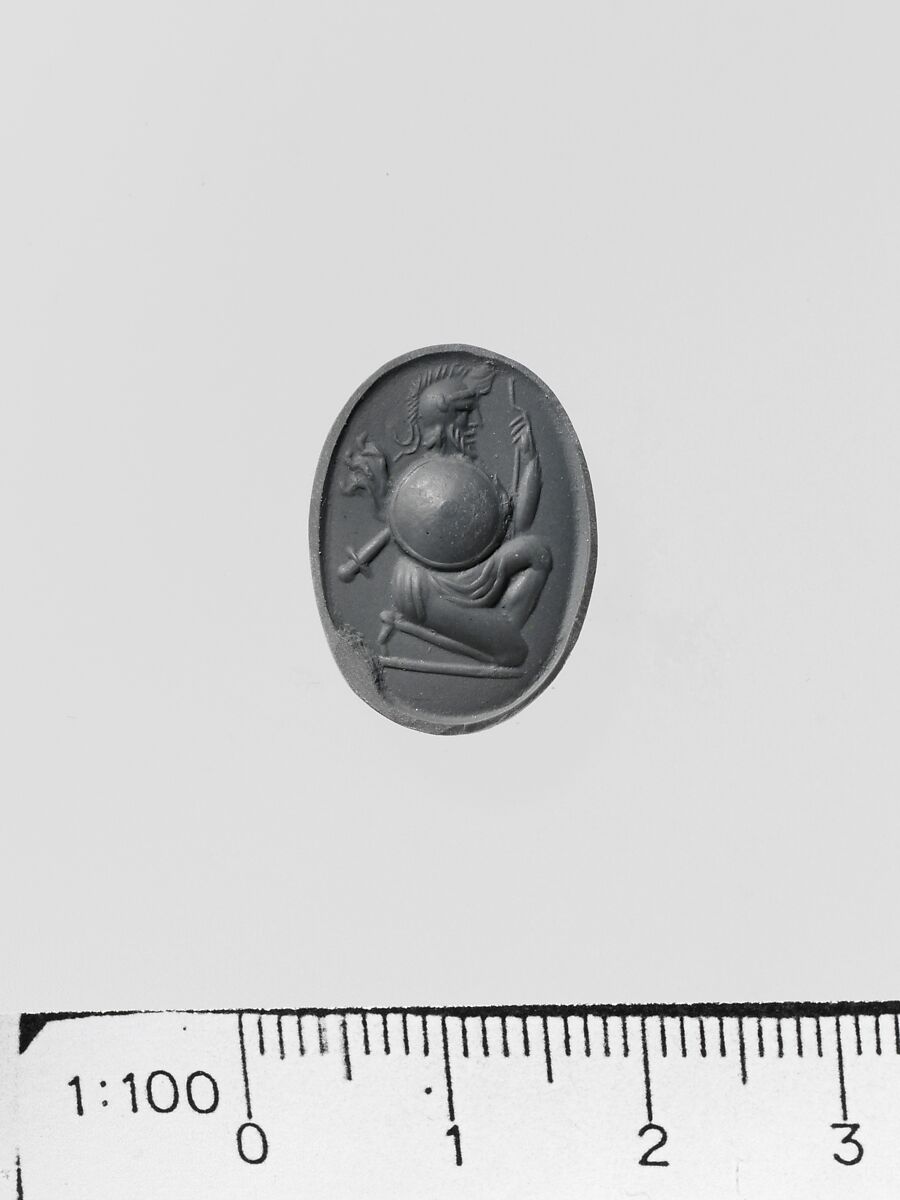 Carnelian ring stone, Carnelian, Italic