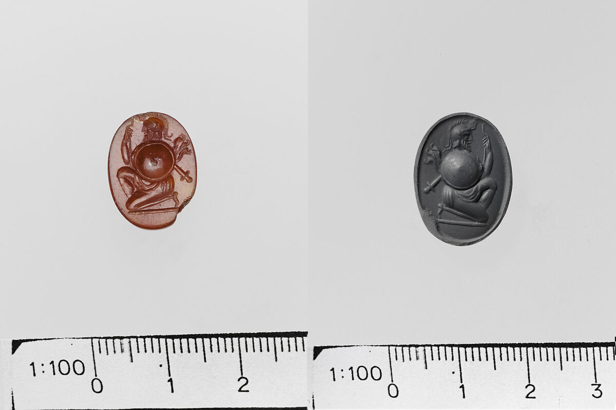 Carnelian ring stone, Carnelian, Italic