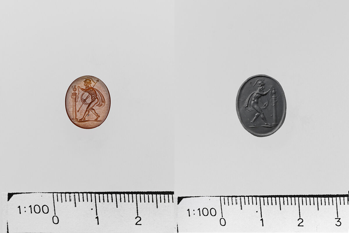 Carnelian ring stone, Carnelian, Italic