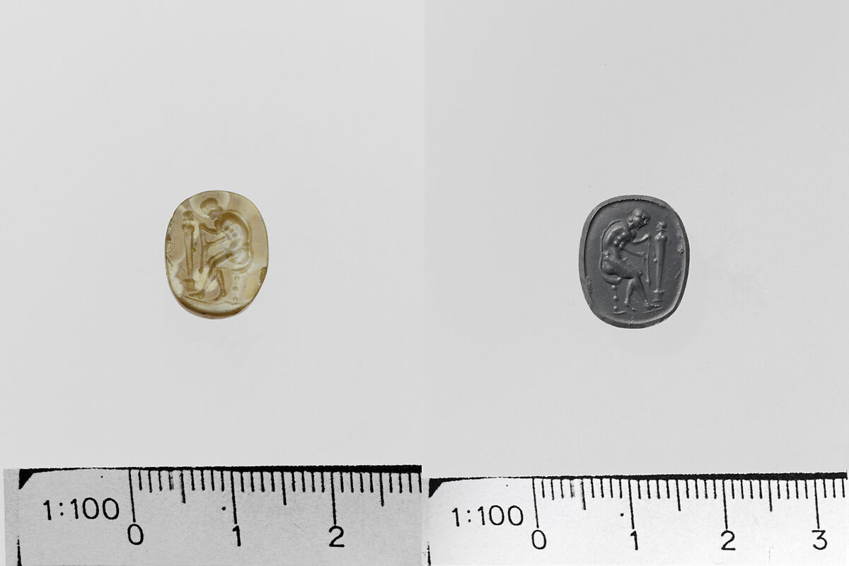 Agate ring stone, Agate, Italic