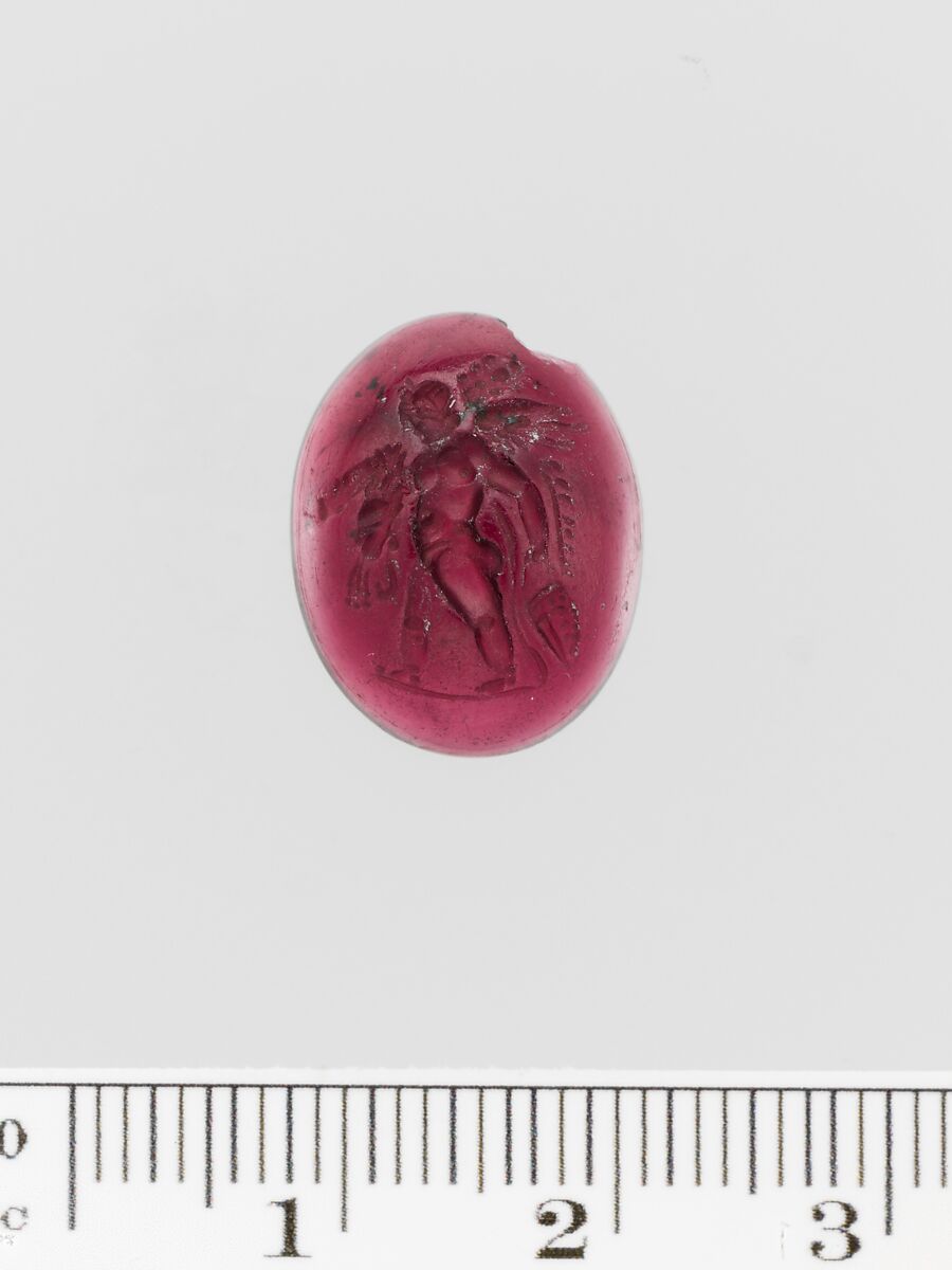 Garnet ring stone, Garnet (almandine), Italic 