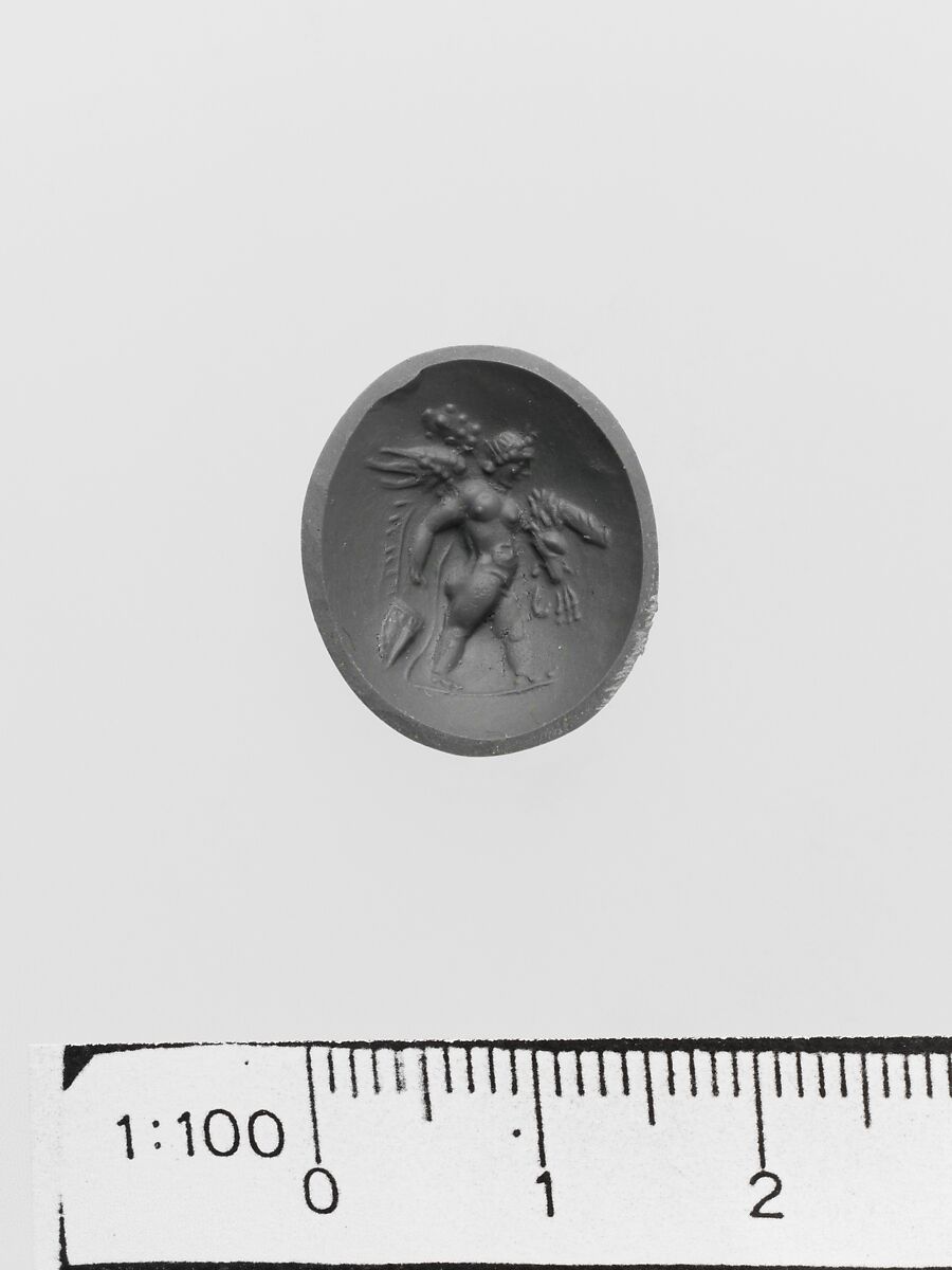 Garnet ring stone, Garnet (almandine), Italic