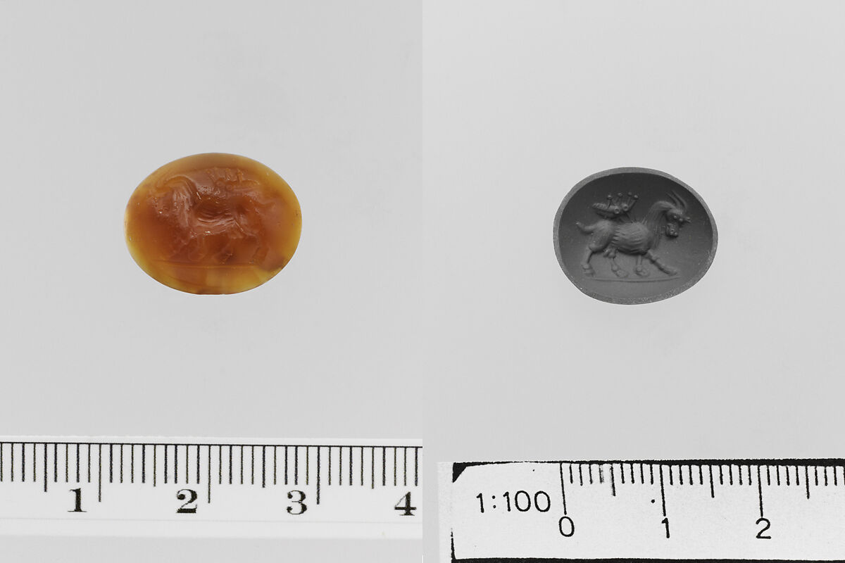 Carnelian ring stone, Sard, Italic