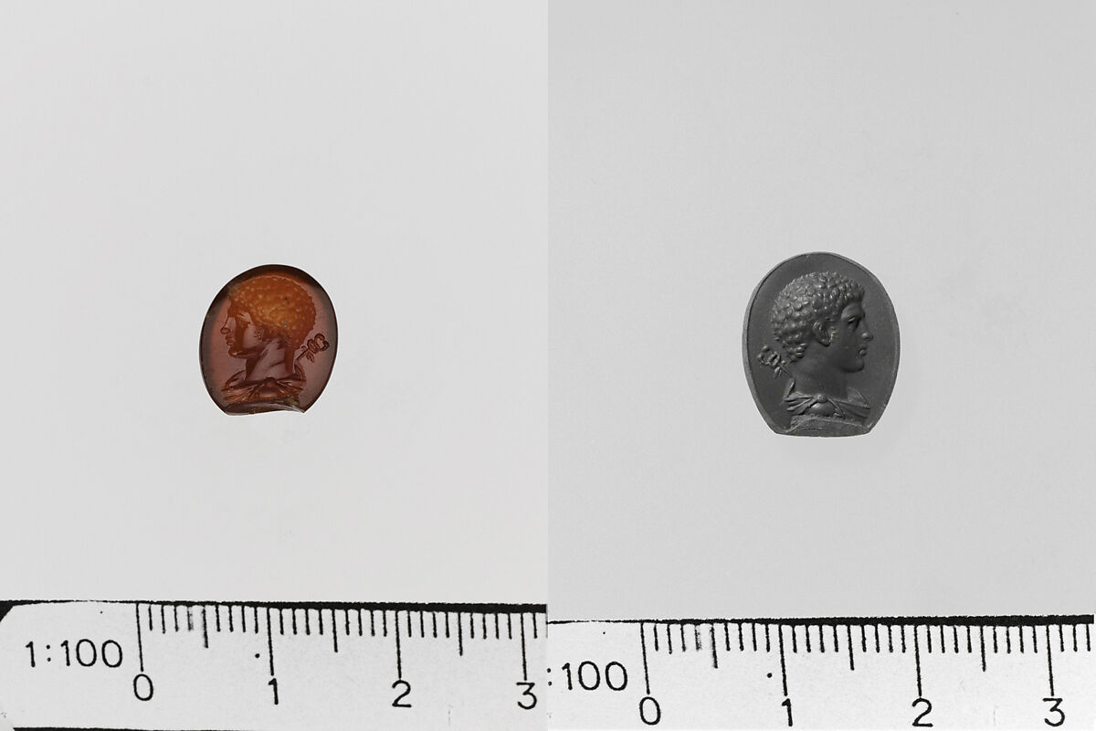 Carnelian ring stone, Carnelian, Roman