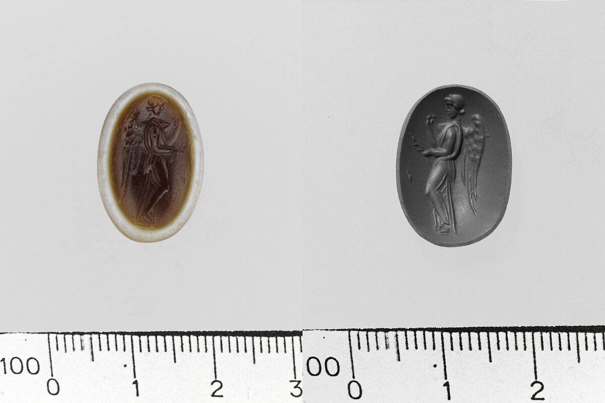 Sardonyx ring stone, Sardonyx, Roman