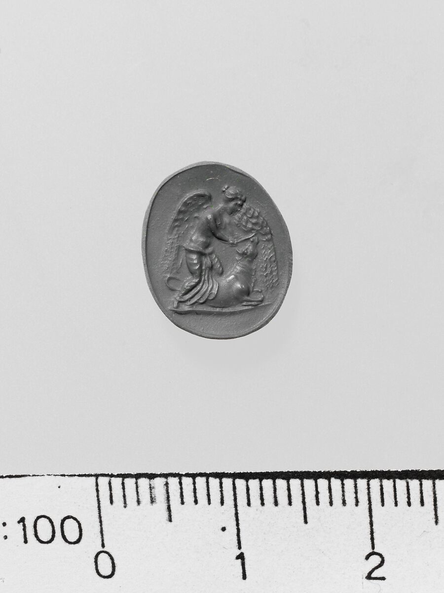 Chalcedony ring stone, Chalcedony, Roman