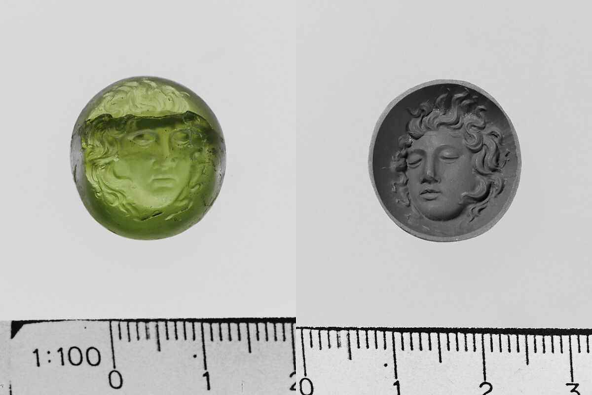 Peridot ring stone, Peridot, Roman