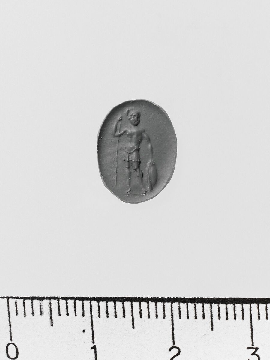 Sardonyx ring stone, Sardonyx, Roman