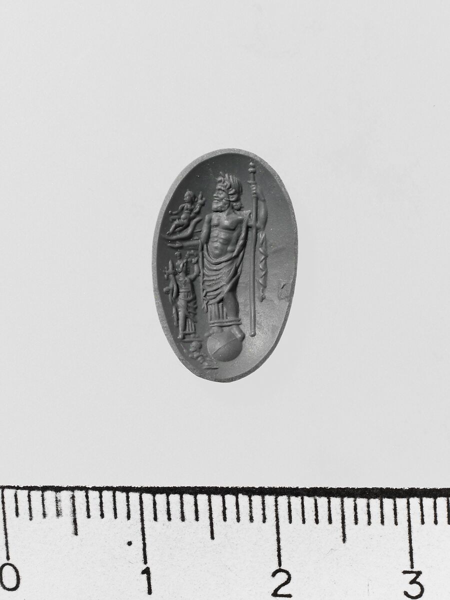 Sardonyx ring stone, Sardonyx, Roman