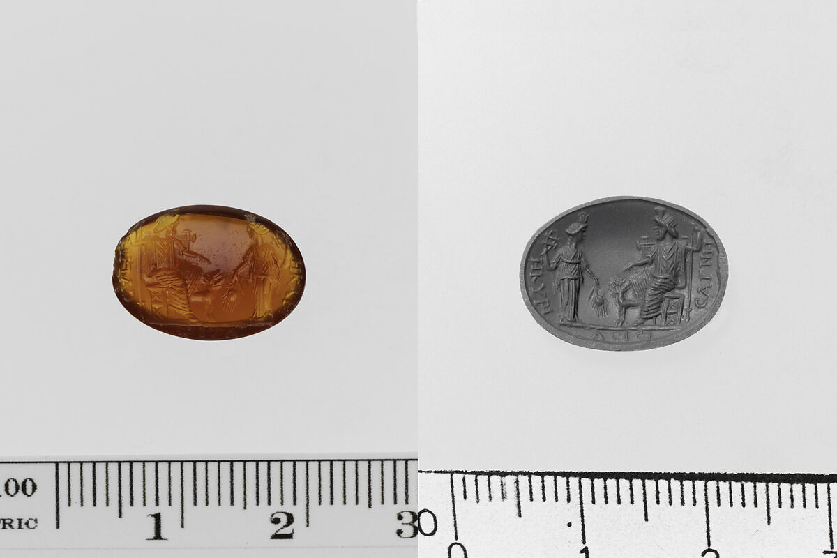 Carnelian ring stone, Carnelian, Roman