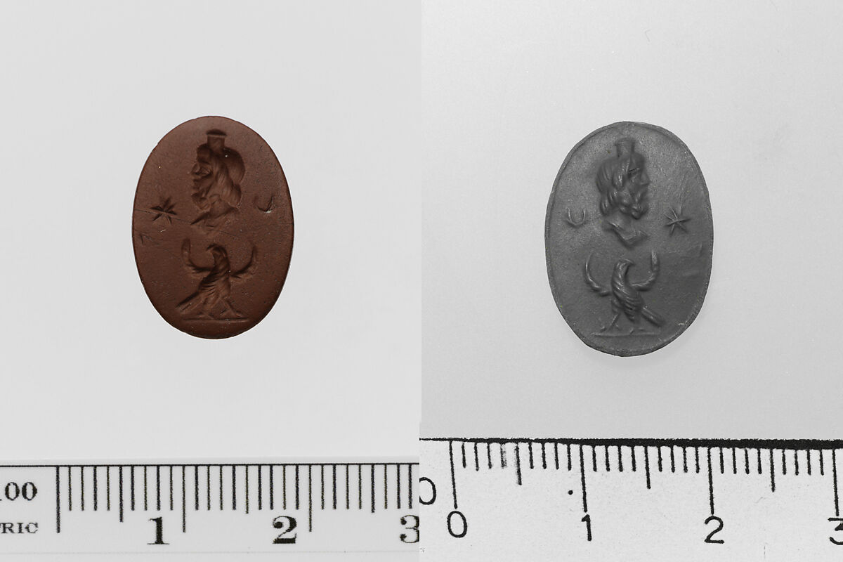 Jasper ring stone, Jasper, red, Roman