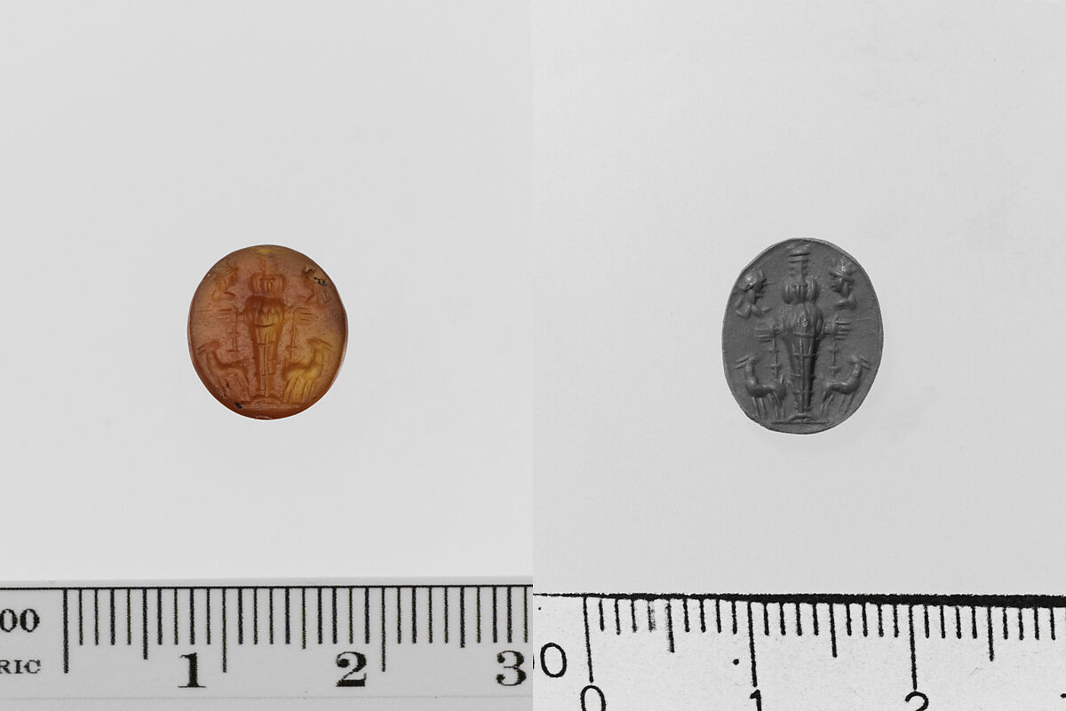 Carnelian ring stone, Sard, Roman