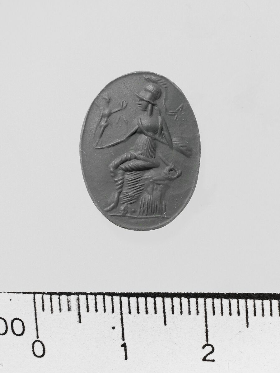 Red jasper ring stone, Jasper, red, Roman