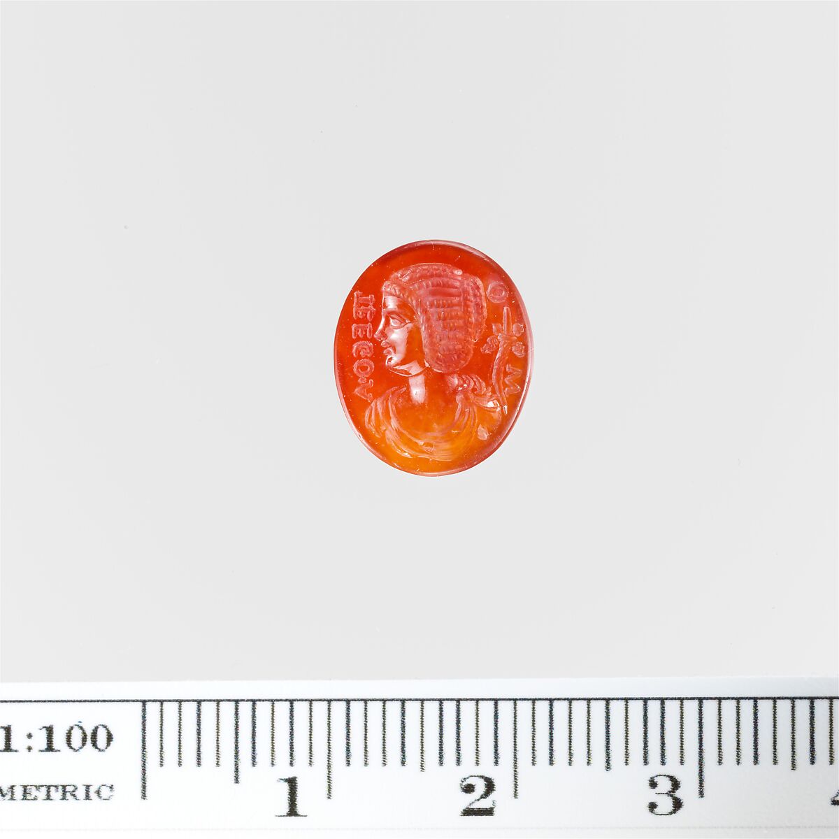 Carnelian ring stone, Carnelian, Roman 