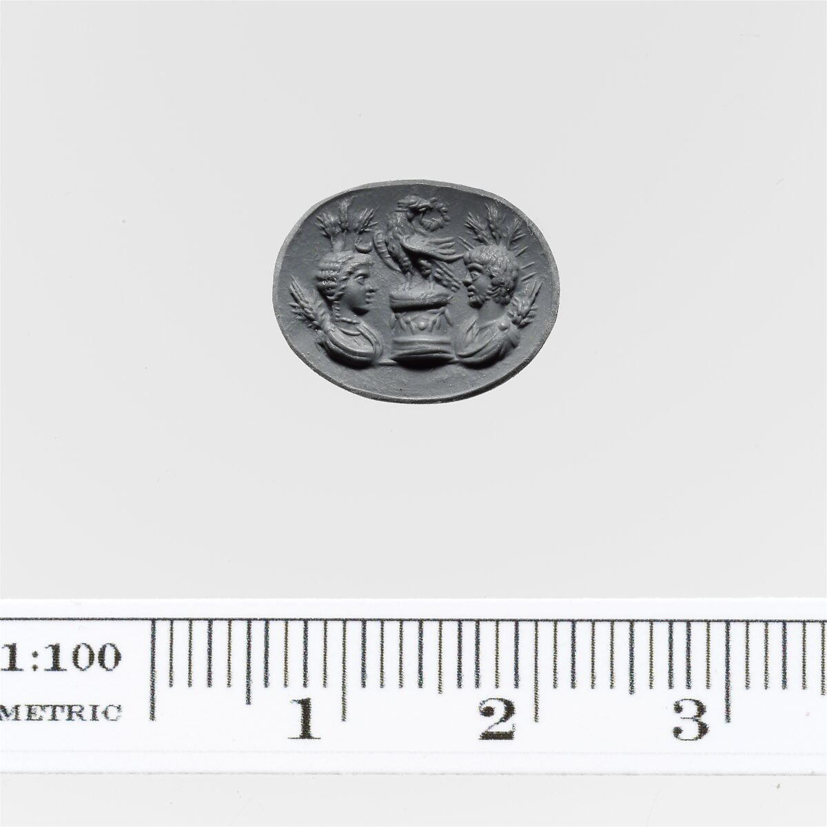 Carnelian ring stone, Sard-Carnelian ?, Roman