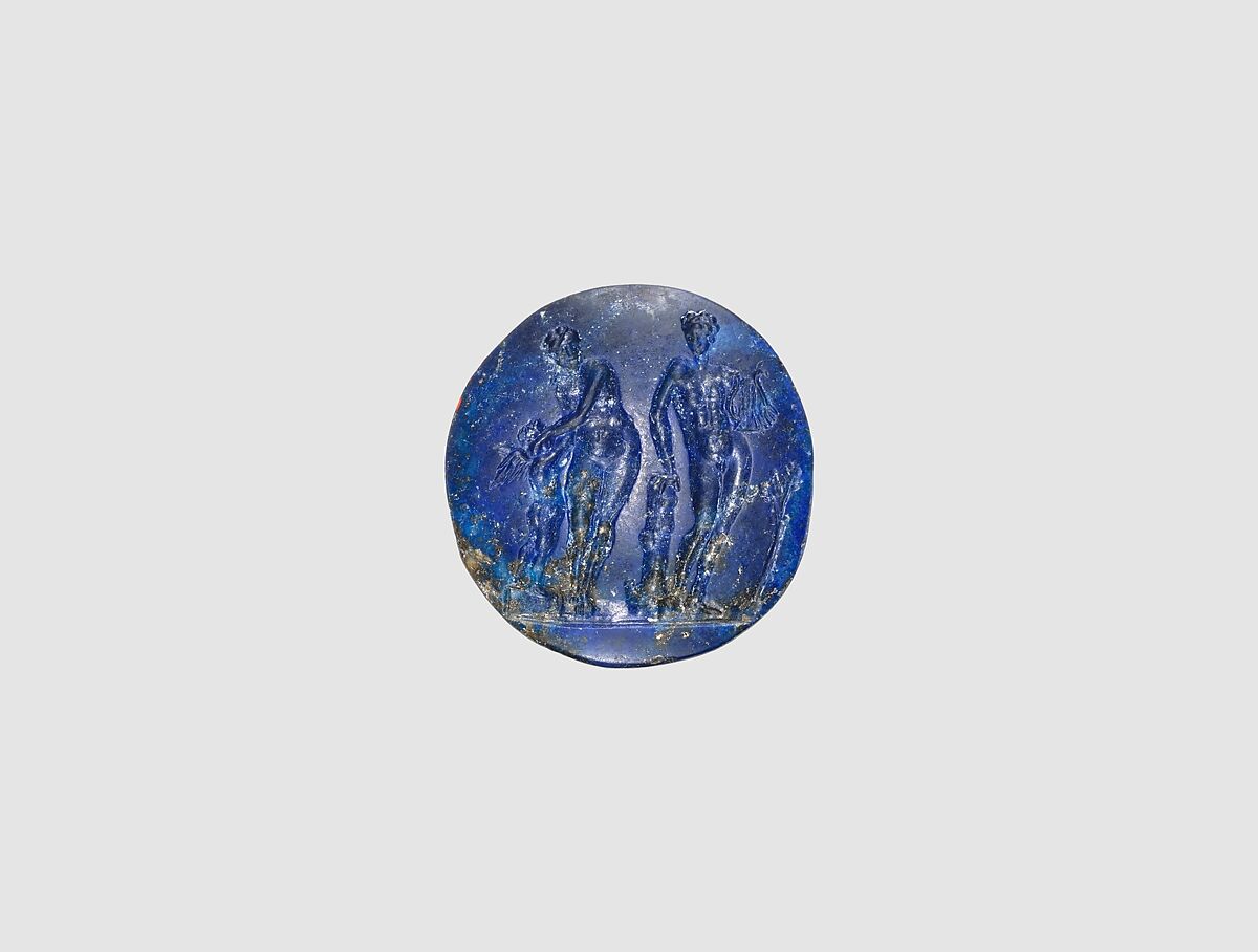Intaglio, Lapis lazuli, Post-Classical