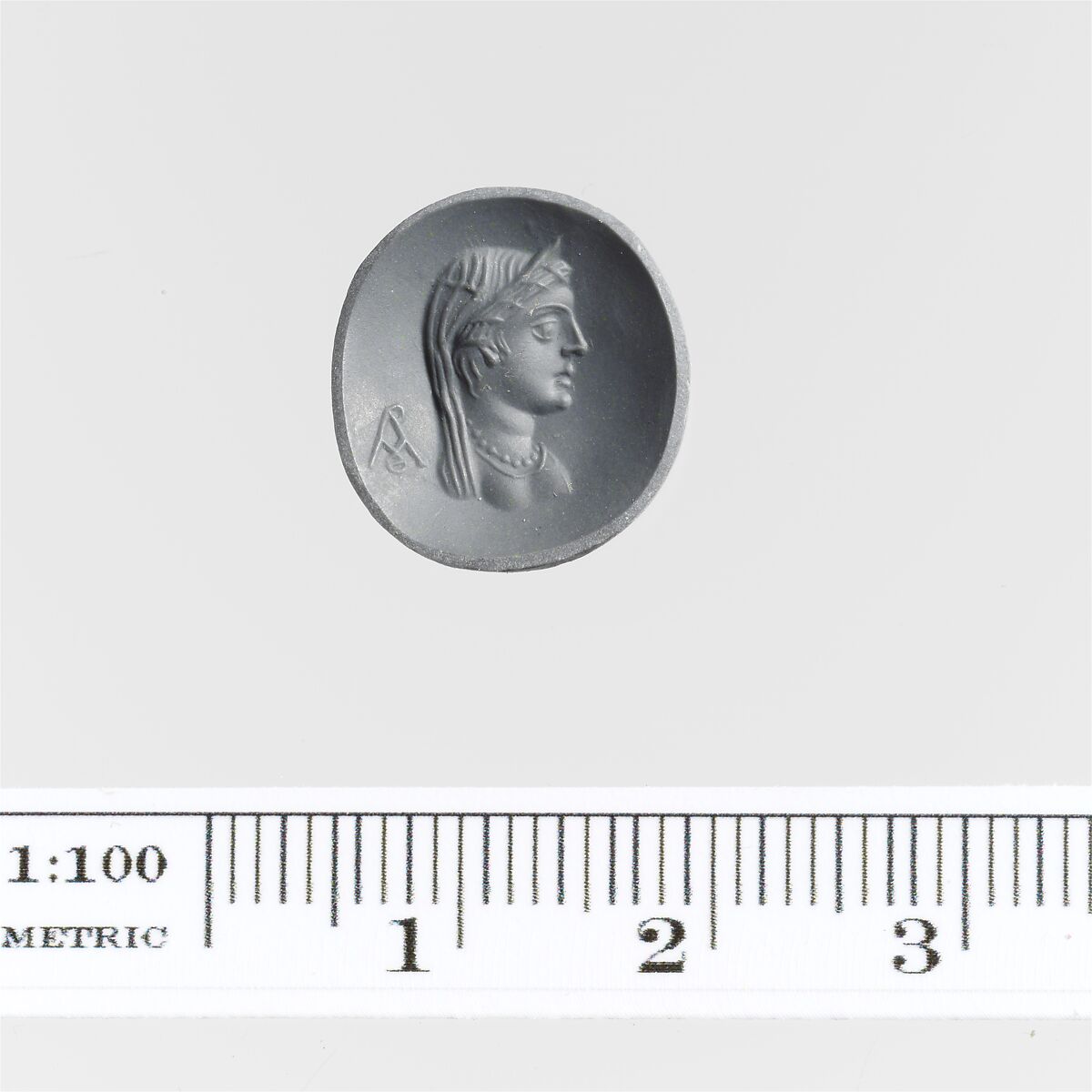 Carnelian ring stone, Sard, Roman