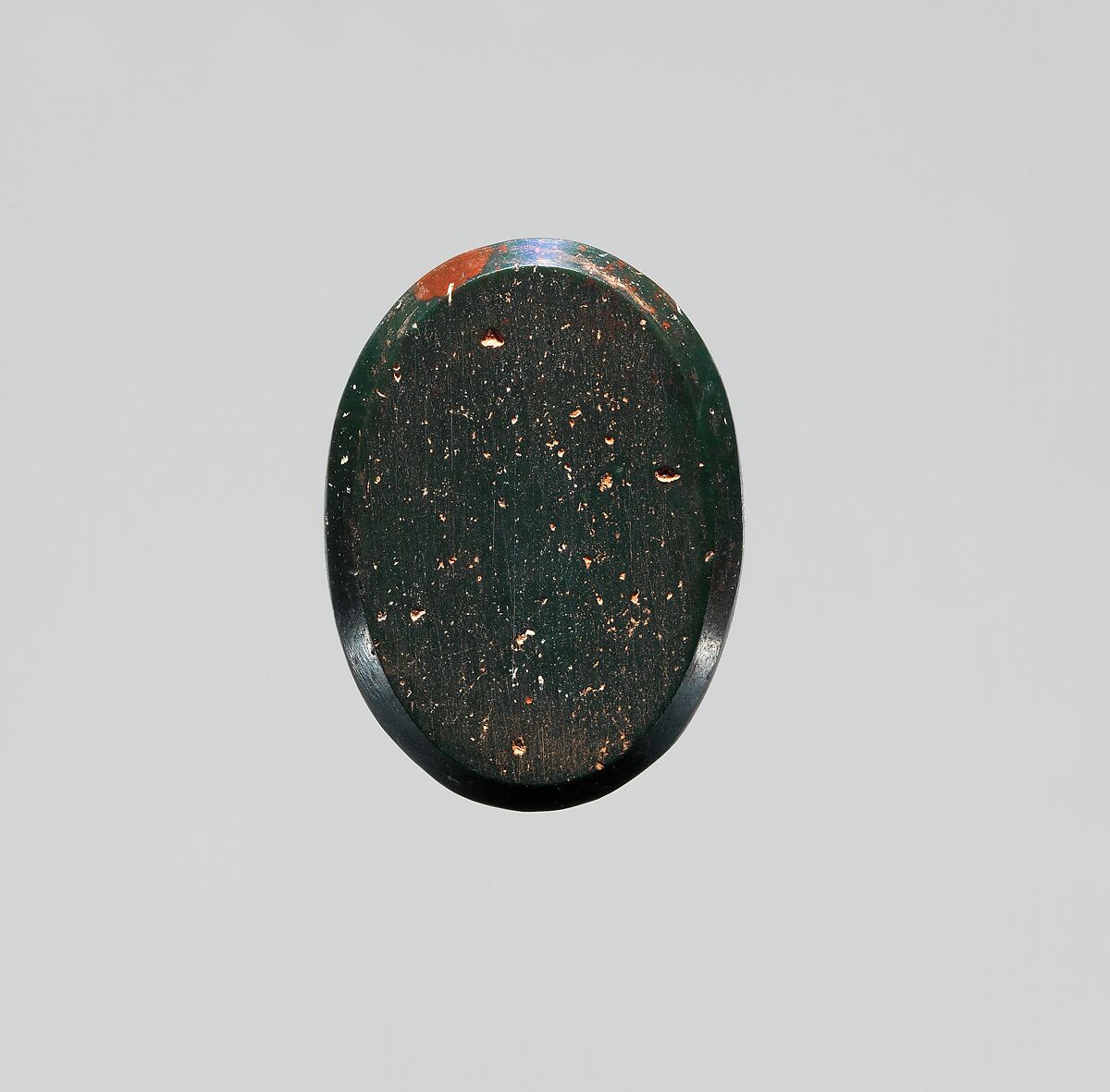 Jasper intaglio: Harcoprates seated on a lotus flower, Jasper, Roman