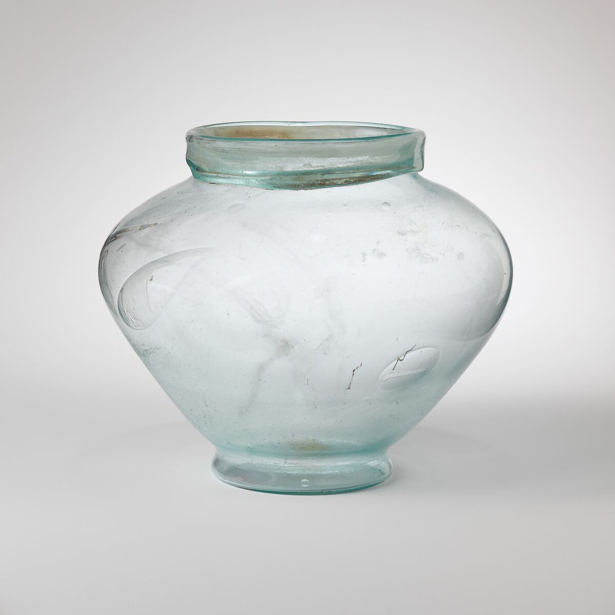 Glass jar, Glass, Roman 