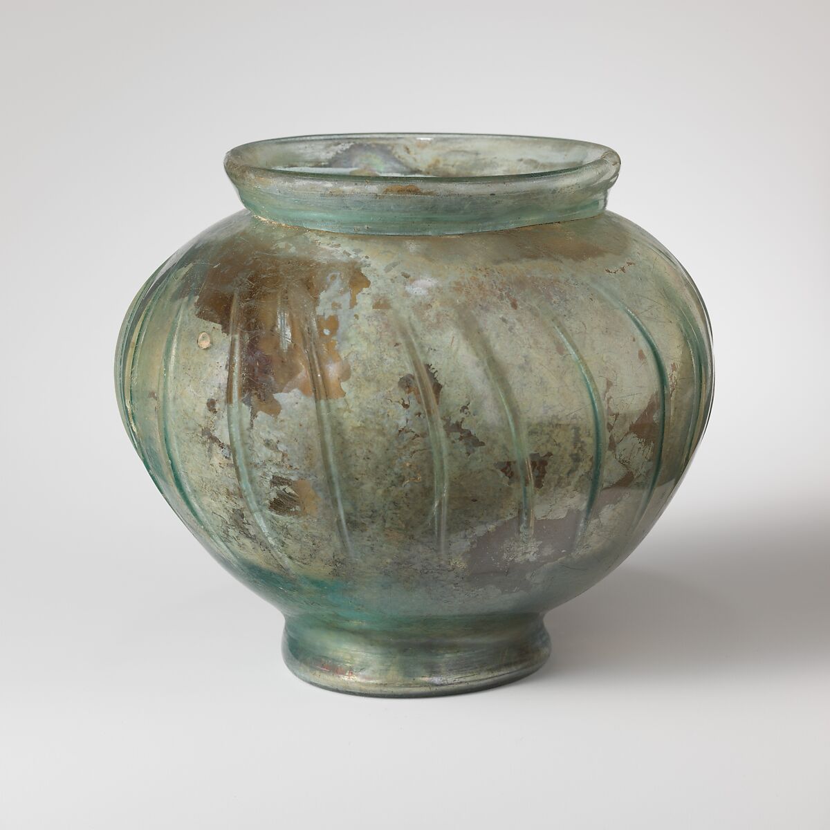 Glass jar, Glass, Roman 