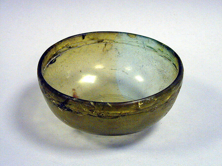 Glass bowl, Glass, Greek, Eastern Mediterranean 
