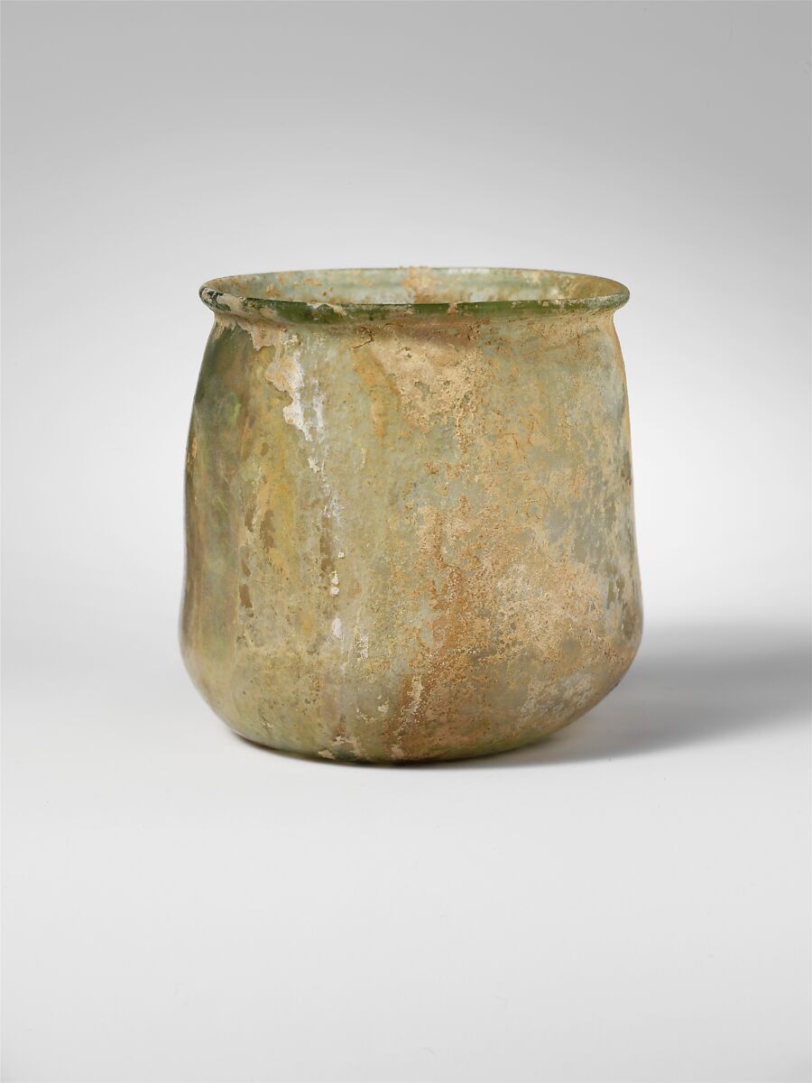 Glass cup, Glass, Roman 