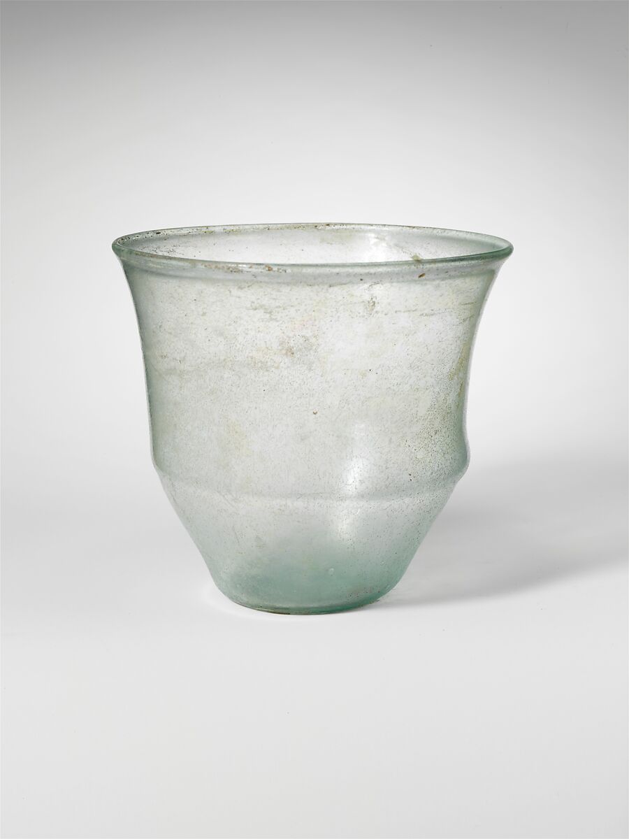 Glass cup, Glass, Roman 