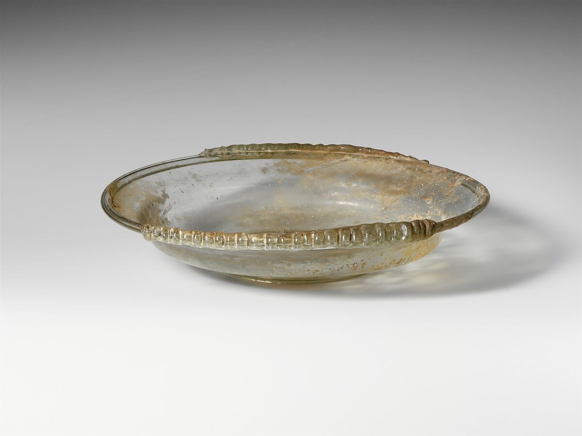 Glass dish, Glass, Roman 