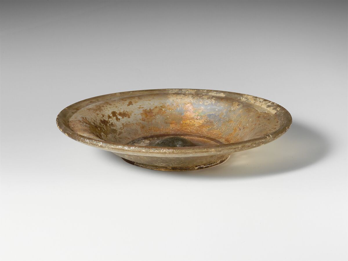 Glass dish, Glass, Roman 