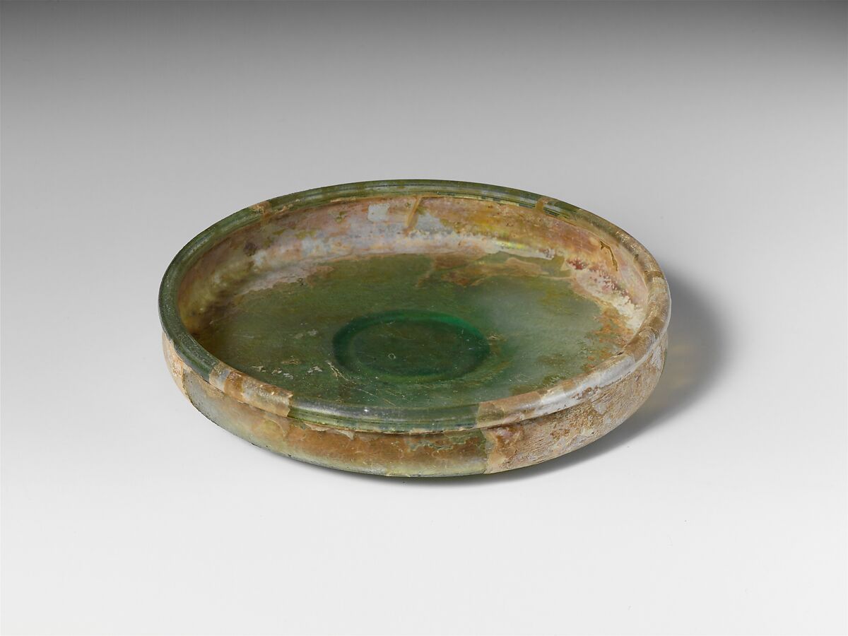 Glass dish, Glass, Roman 