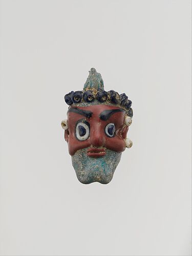 Carthiginian Glass Head Pendant