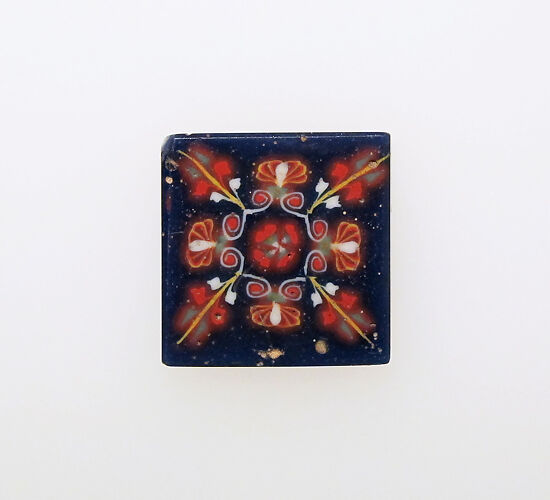 Mosaic glass inlay
