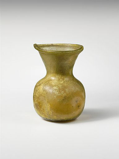 Glass jar, Glass, Roman 