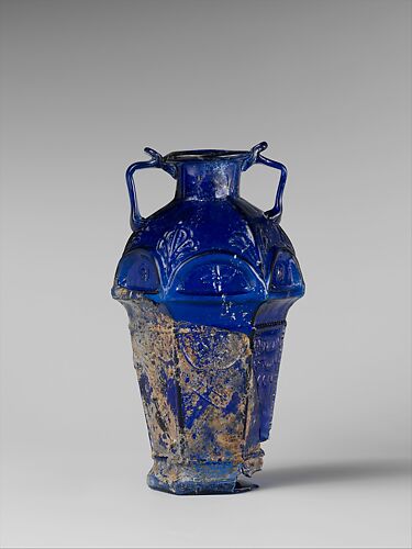 Ancient Roman Cobalt Blue Glass Jug with Symbols of Dionysiac Revelry —  e-Tiquities by Phoenix Ancient Art