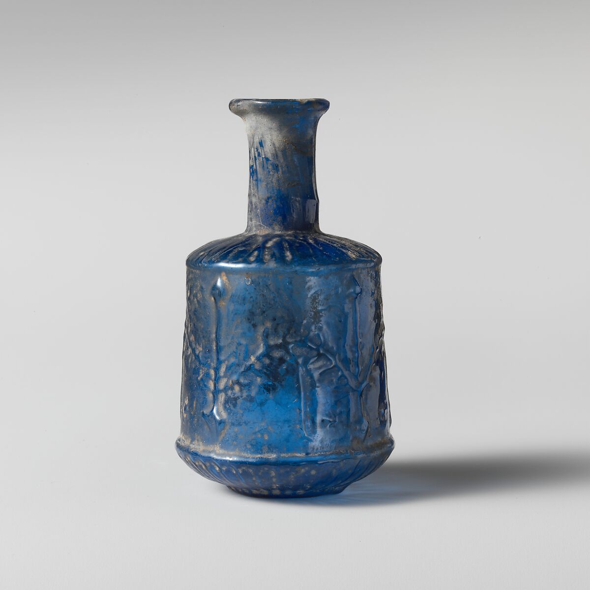 Glass bottle, Glass, Roman 