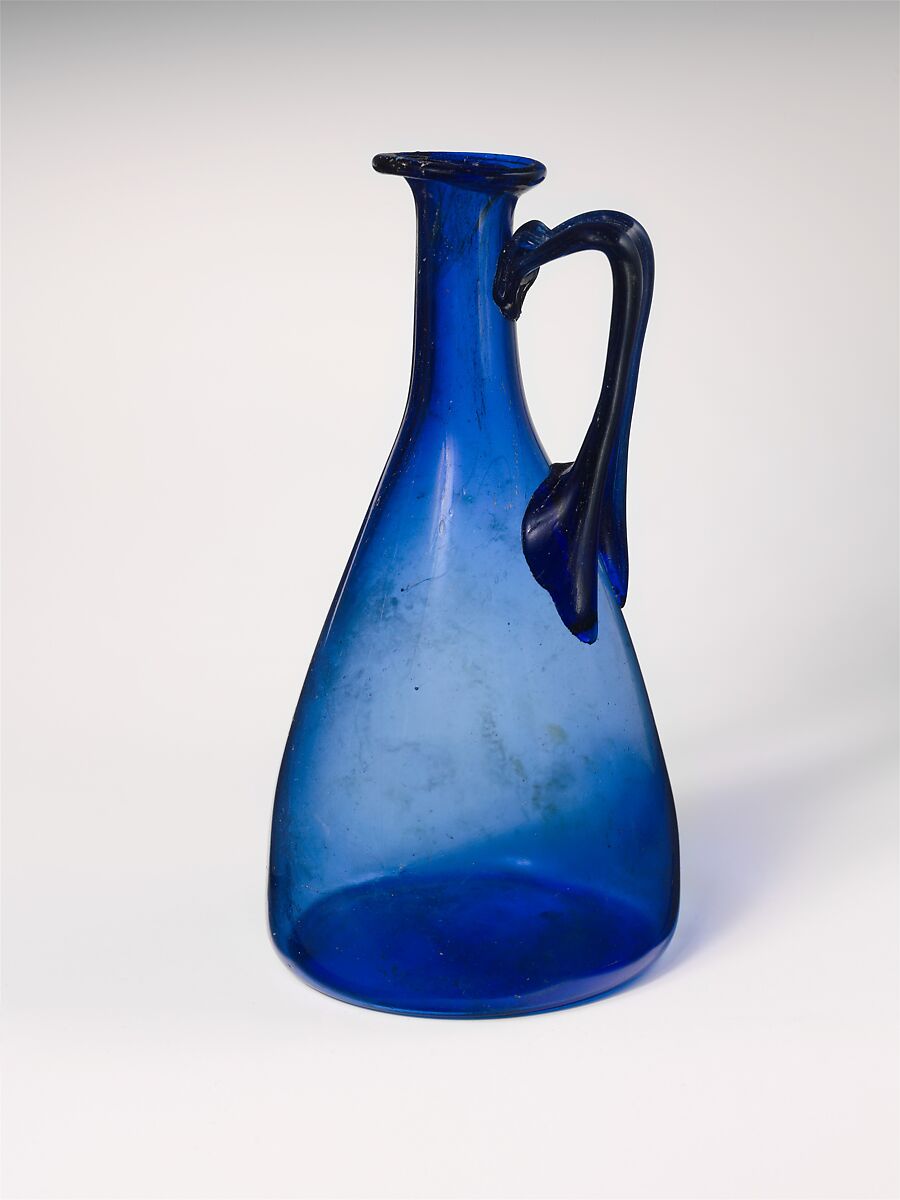 Glass jug, Glass, Roman 