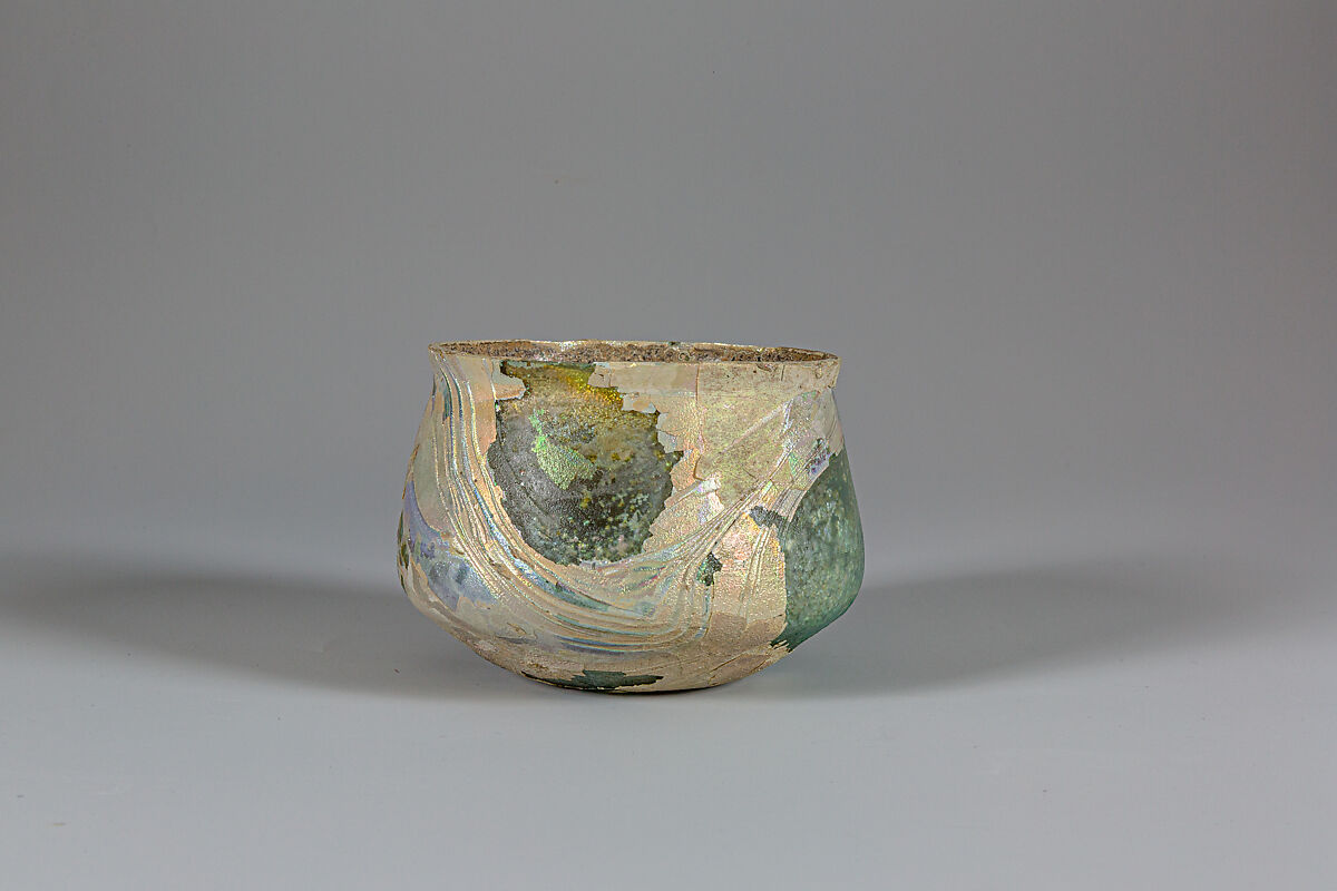 Glass cup, Glass, Roman 