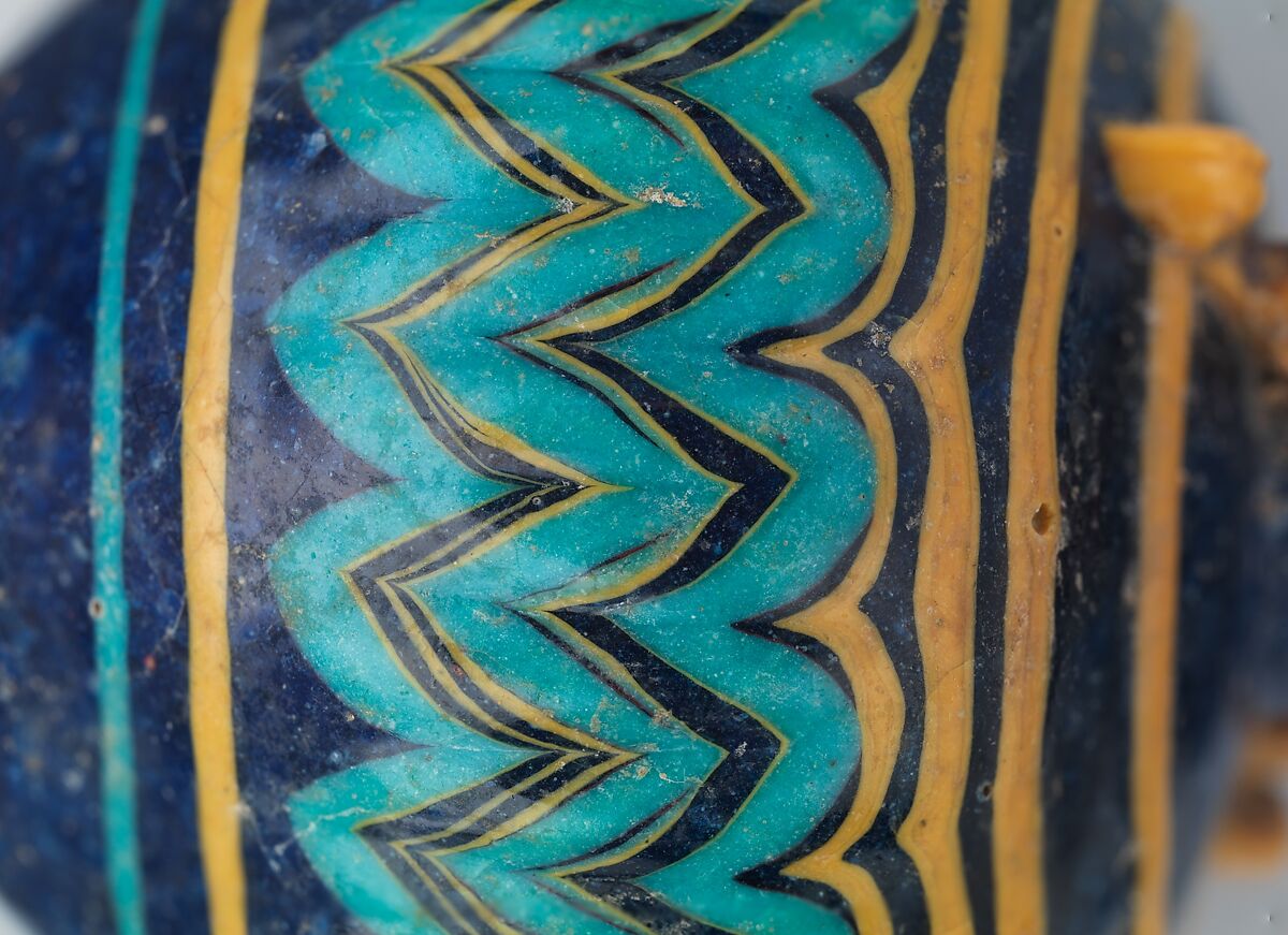 Glass aryballos (perfume bottle), Glass, Greek, Eastern Mediterranean