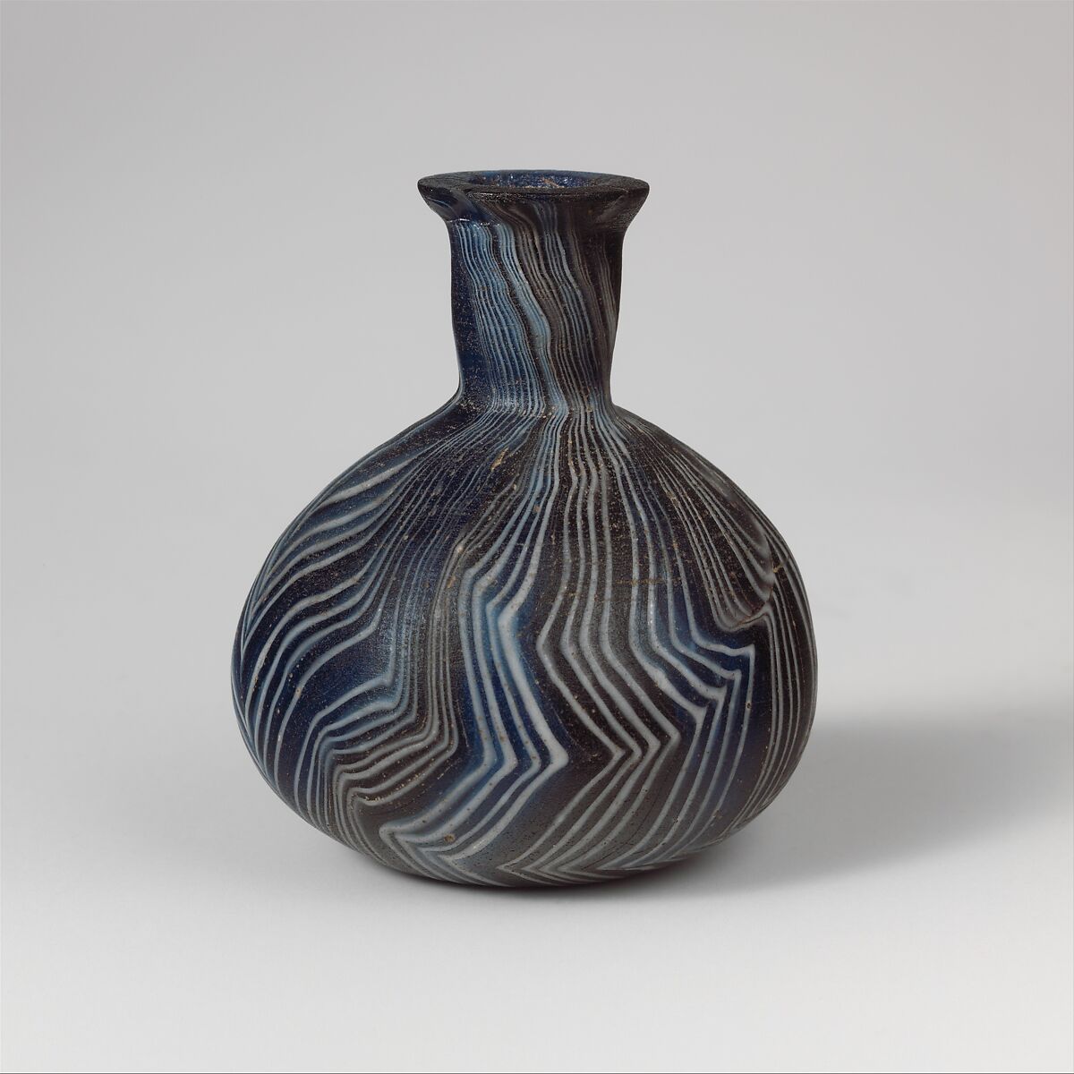 Glass mosaic bottle | Roman | Early Imperial, Julio-Claudian | The ...