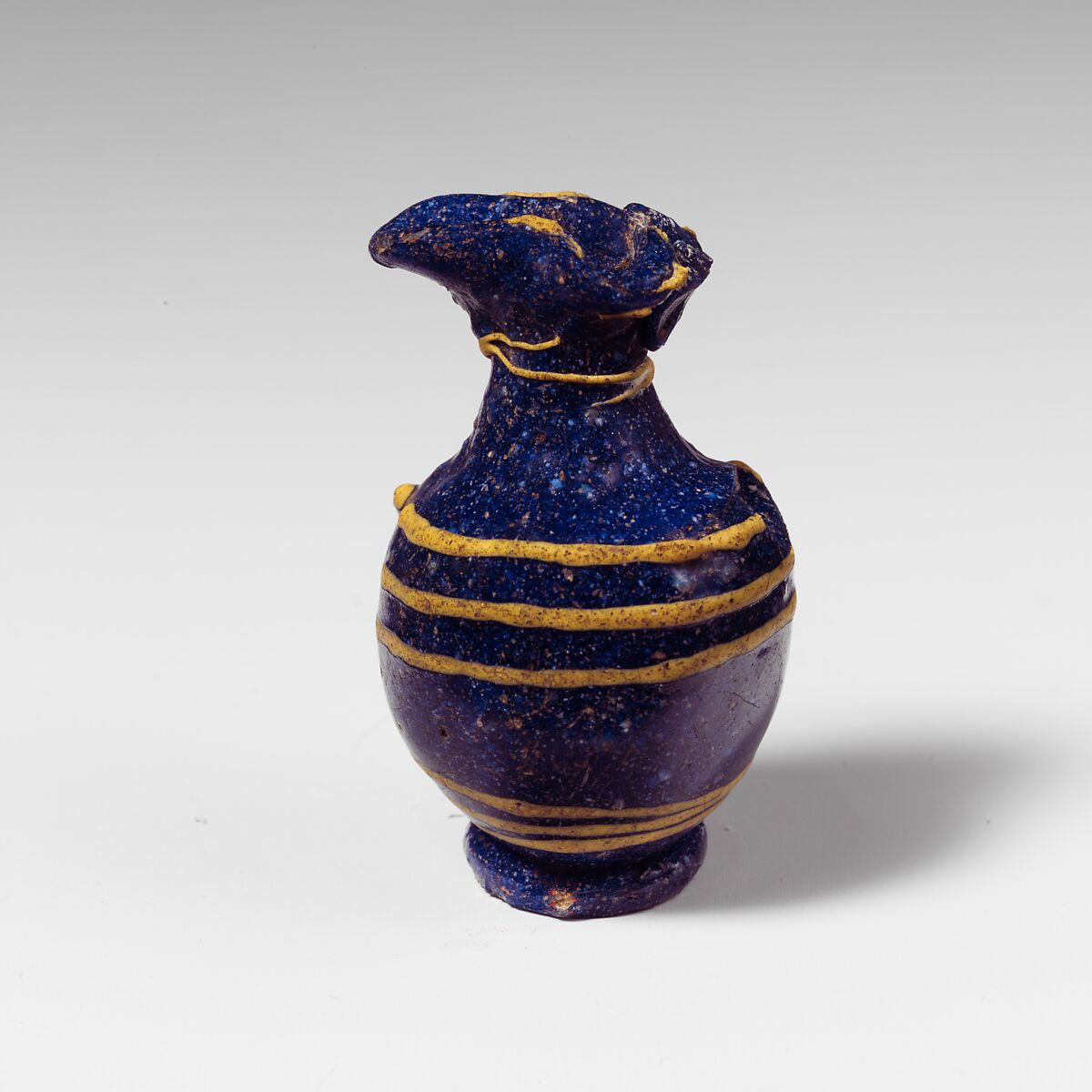 Glass oinochoe (perfume jug), Glass, Eastern Mediterranean or Italian 