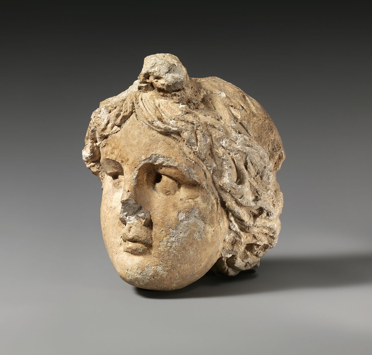 Head of a woman, Limestone