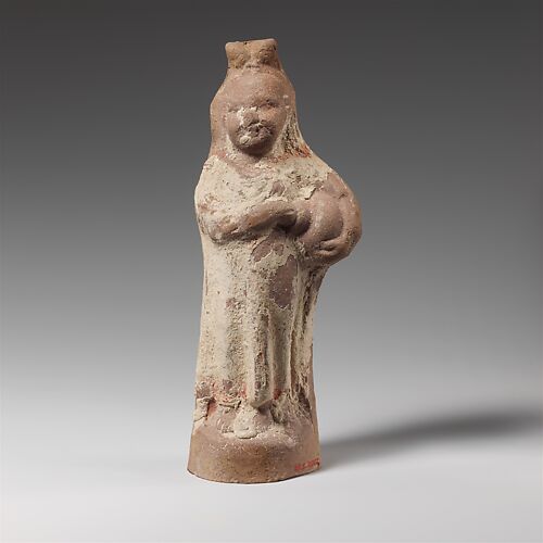 Terracotta statuette of Harpocrates