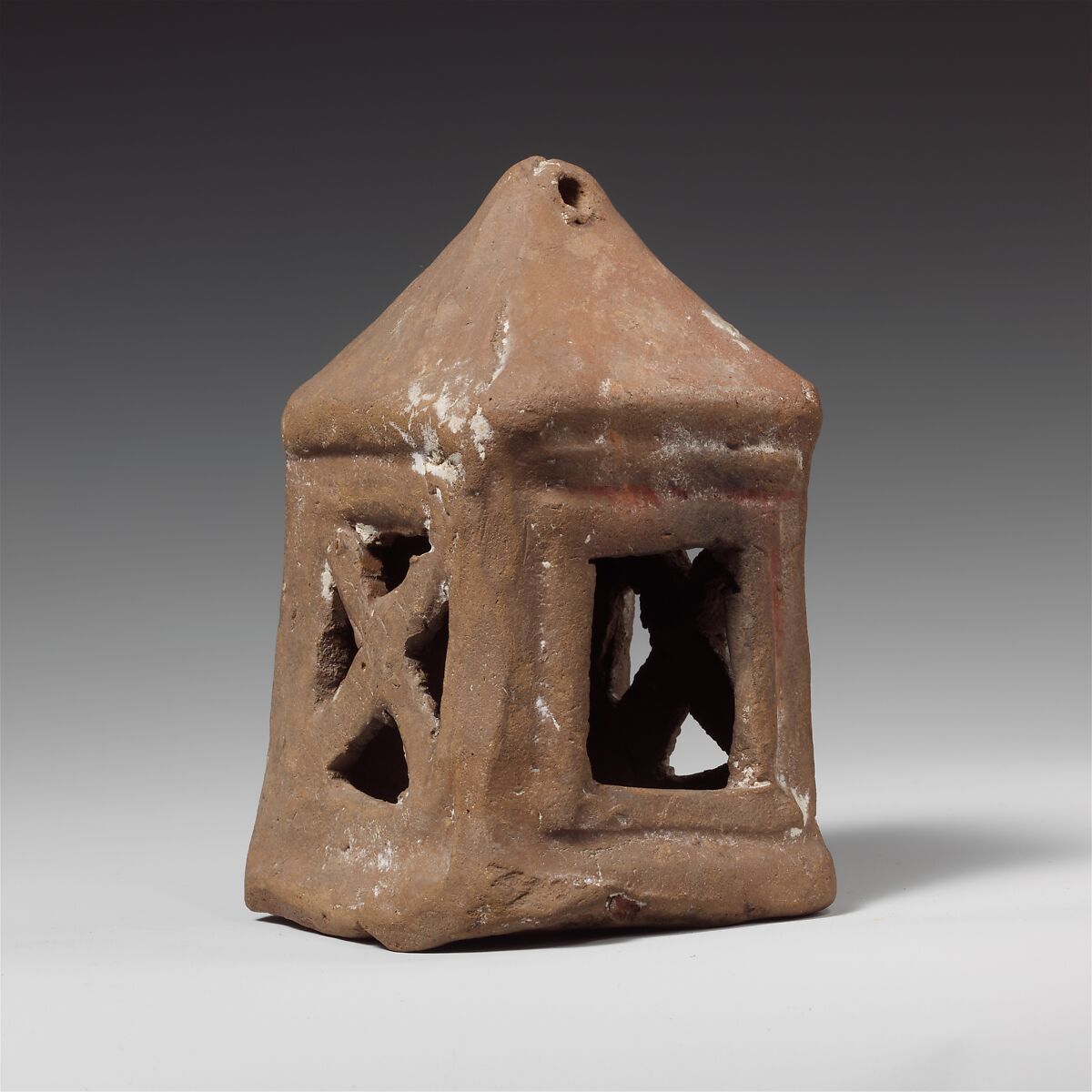 Terracotta lantern, Terracotta, Roman, Egyptian 