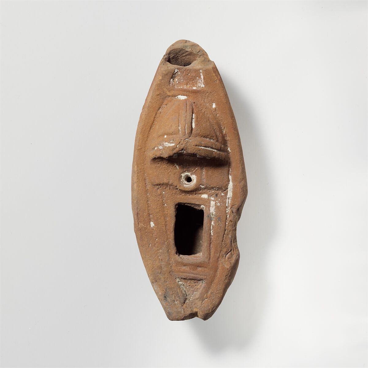 Terracotta model of a Nile boat, Terracotta, Roman, Egyptian 