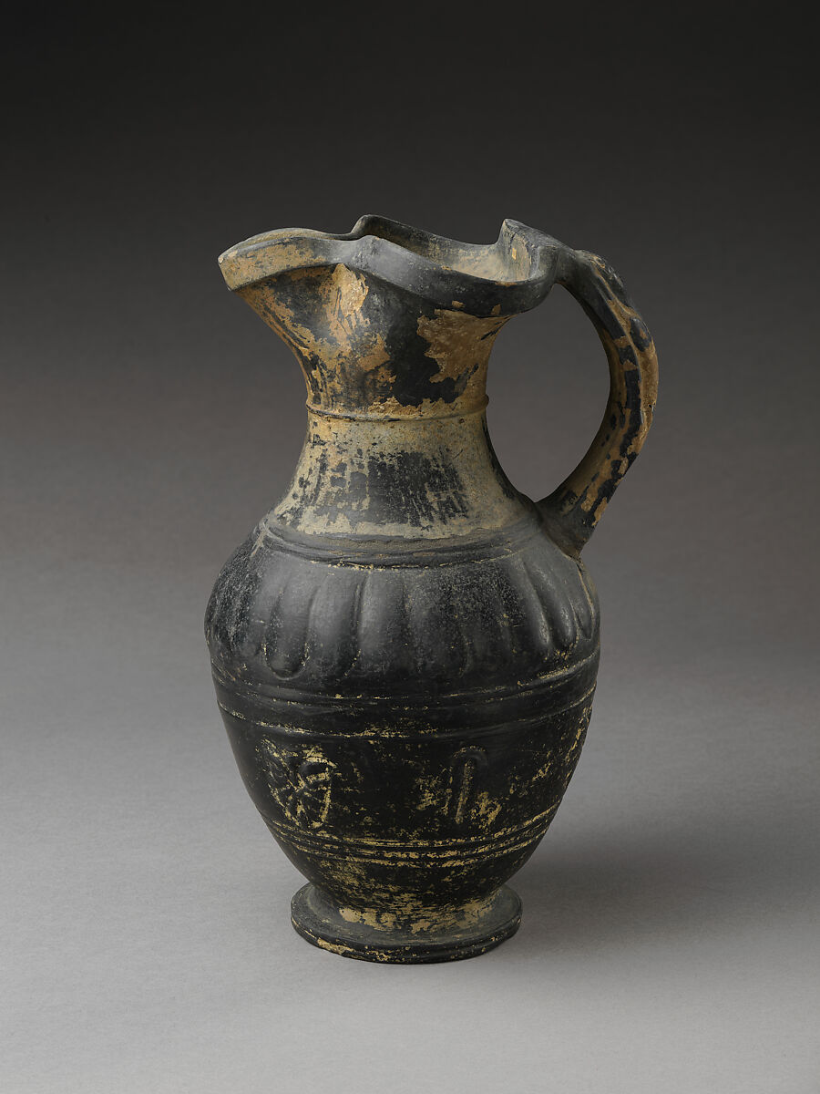 Jug, Terracotta, Etruscan 