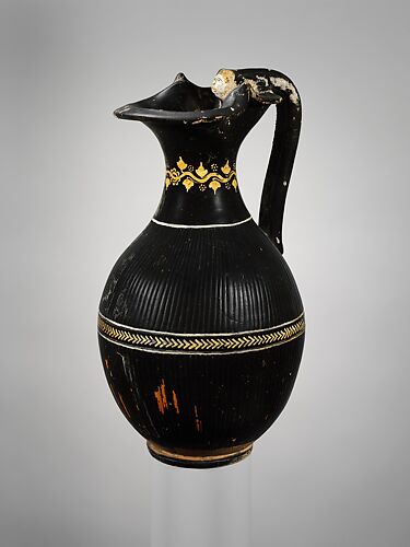 Terracotta oinochoe (jug)
